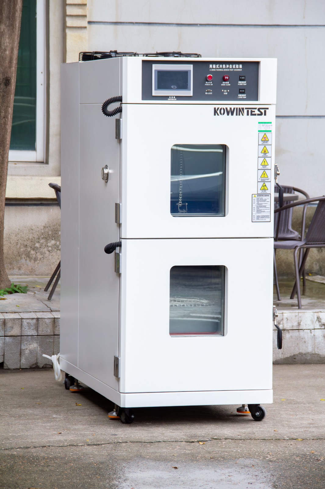 兩箱式冷熱沖擊試驗箱純白款